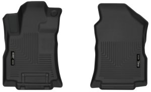 Subaru Ascent Floor Mats - Front - Husky Liners - X-act Contour - Black - `19-`23